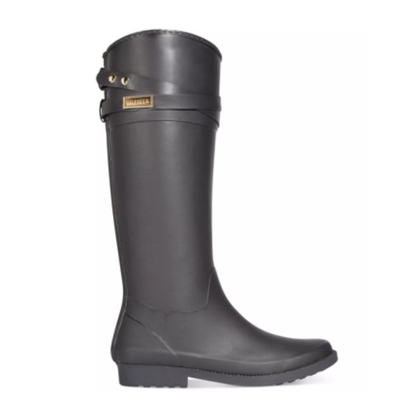 Tommy Hilfiger Shoes - Tommy Hilfiger Coree Tall Rubber Rain Boots Black Size 8